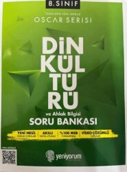 8. Sınıf Oscar Serisi Din Kültürü ve Ahlak Bilgisi Soru Bankası - 1