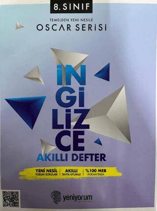 8. Sınıf Oscar Serisi İngilizce Akıllı Defter - 1