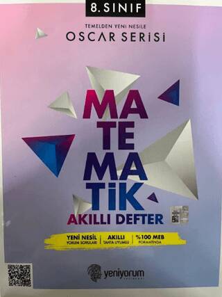 8. Sınıf Oscar Serisi Matematik Akıllı Defter - 1