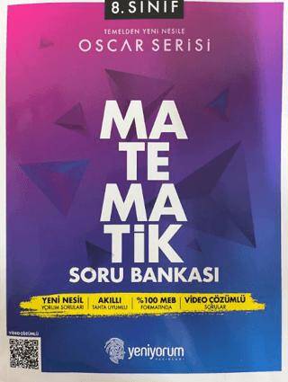 8. Sınıf Oscar Serisi Matematik Soru Bankası - 1