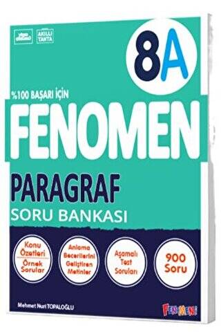 8. Sınıf Paragraf A Soru Bankası - 1