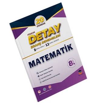 8. Sınıf Pisagor Detay Matematik 20`Lİ Branş Denemesi - 1