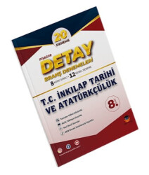 8. Sınıf Pisagor Detay T.C İnkılap Tarihi ve Atatürkçülük 20`Lİ Branş Denemesi - 1