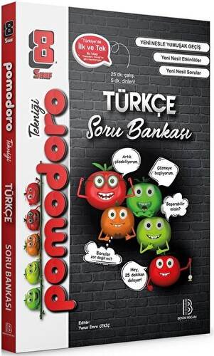 8. Sınıf Pomodoro Türkçe Soru Bankası - 1