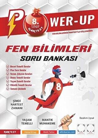 8. Sınıf Power-Up Fen Bilimleri Soru Bankası - 1