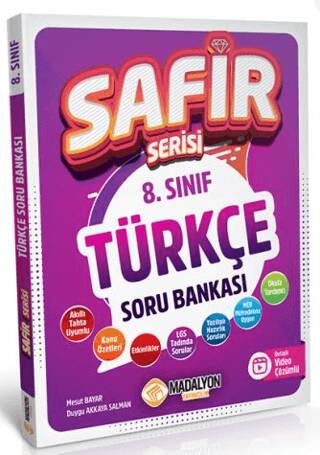 8. Sınıf Safir Serisi Türkçe Soru Bankası - 1