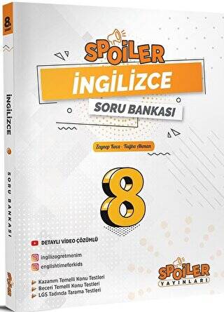 8. Sınıf Spoiler İngilizce Soru Bankası - 1