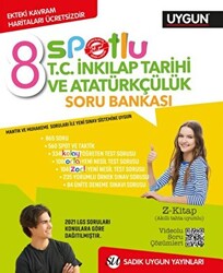 8. Sınıf Spotlu T.C. İnkılap Tarihi ve Atatürkçülük Soru Bankası - Kavram Haritası Hediyeli - 1