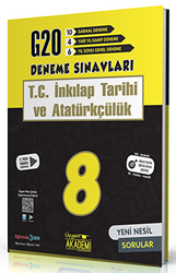 8. Sınıf T.C. İnkılap Tarihi ve Atatürkçülük 20`li Deneme Sınavı - 1