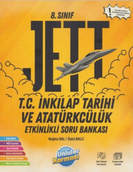 8. Sınıf T.C. İnkılap Tarihi ve Atatürkçülük JETT Etkinlikli Soru Bankası - 1