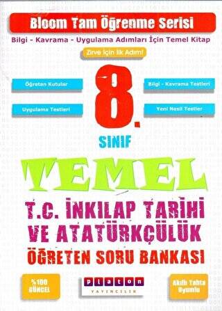 8. Sınıf T.C. İnkılap Tarihi ve Atatürkçülük Öğreten Soru Bankası - 1