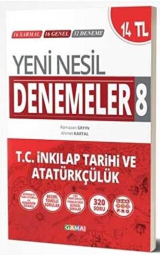 8. Sınıf T.C. İnkılap Tarihi ve Atatürkçülük Yeni Nesil Denemeler - 1