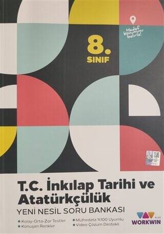 8. Sınıf T.C. İnkılap Tarihi ve Atatürkçülük Yeni Nesil Soru Bankası - 1