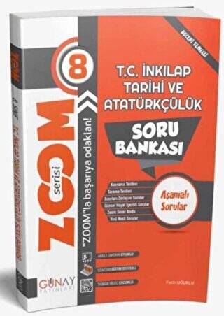 8. Sınıf T.C. İnkılap Tarihi ve Atatürkçülük Zoom Soru Bankası - 1