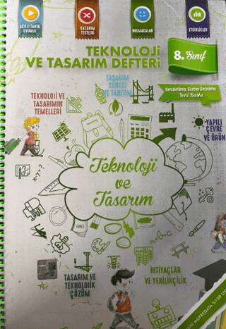 8. Sınıf Teknoloji Ve Tasarım Defteri - 1