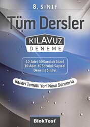 8. Sınıf Tüm Dersler Kılavuz Deneme - 1