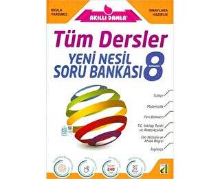 8. Sınıf Tüm Dersler Yeni Nesil Soru Bankası - 1