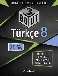 8. Sınıf Türkçe 3 Boyut - 1