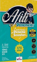 8. Sınıf Türkçe Afili Denemeler 12’li Deneme - 1