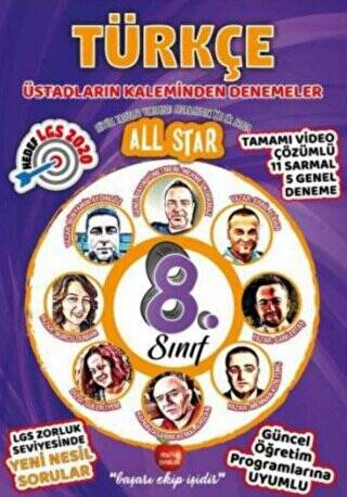 8. Sınıf Türkçe All Star Deneme - 1