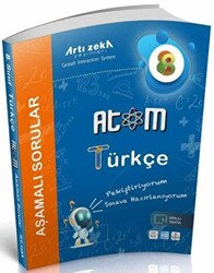 8. Sınıf Türkçe Atom Aşamalı Sorular - 1