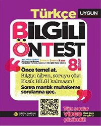 8. Sınıf Türkçe Bilgili Ön Test - 1