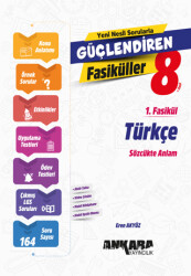 8. Sınıf Türkçe Güçlendiren 1. Fasikül - 1