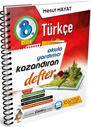 8. Sınıf Türkçe Kazandıran Defter - 1