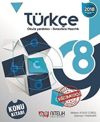 8. Sınıf Türkçe Konu Kitabı - 1