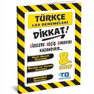 8. Sınıf Türkçe LGS Deneme - 1