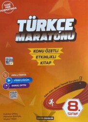 8. Sınıf Türkçe Maratonu Konu Özetli - Etkinlikli Kitap - 1