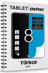 8. Sınıf Türkçe Tablet Defter - 1