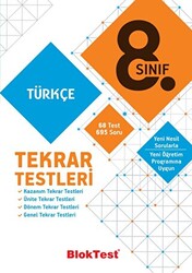 8. Sınıf Türkçe Tekrar Testleri - 1