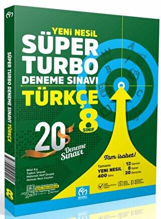 8. Sınıf Türkçe Yeni Nesil Süper Turbo Deneme Sınavı - 1