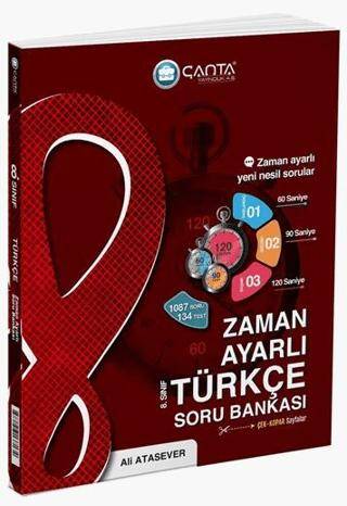 8. Sınıf Türkçe Zaman Ayarlı Kazanım Soru Bankası - 1