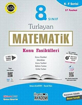 8. Sınıf Turlayan Matematik Konu Fasikülleri - 1