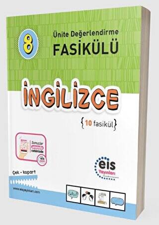 8. Sınıf Ünite Değerlendirme Fasikülü 1-10 İngilizce - 1