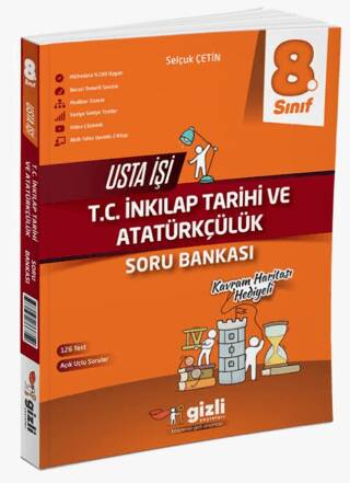 8. Sınıf Usta İşi T.C. İnkılap Tarihi ve Atatürkçülük Soru Bankası - 1