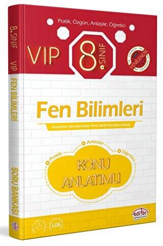 8. Sınıf VIP Fen Bilimleri Konu Anlatımlı - 1