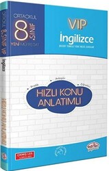 8. Sınıf VIP İngilizce Hızlı Konu Anlatımlı - 1