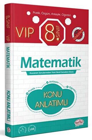 8. Sınıf VIP Matematik Konu Anlatımı - 1