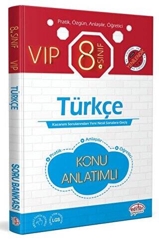 8. Sınıf VIP Türkçe Konu Anlatımı - 1