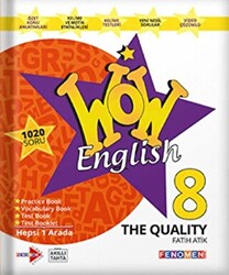 8. Sınıf Wow English The Quality Hepsi 1 Arada Gama Okul Yayınları - 1