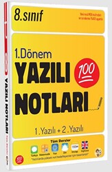 8. Sınıf Yazılı Notları 1. Dönem 1 ve 2. Yazılı - 1