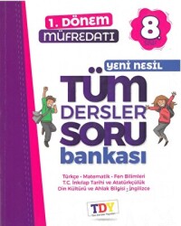 8. Sınıf Yeni Nesil Tüm Dersler Soru Bankası - 1