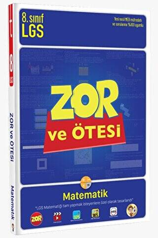 8. Sınıf Zor Ve Ötesi Matematik Soru Bankası - 1