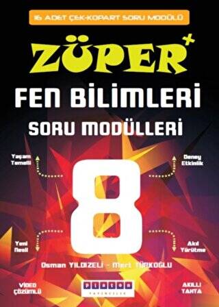 8. Sınıf Züper Fen Bilimleri Soru Modülleri - 1