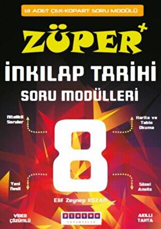 8. Sınıf Züper İnkılap Tarihi Soru Modülleri - 1