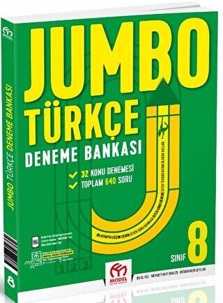 8.Sınıf Jumbo Türkçe Deneme Bankası - 1