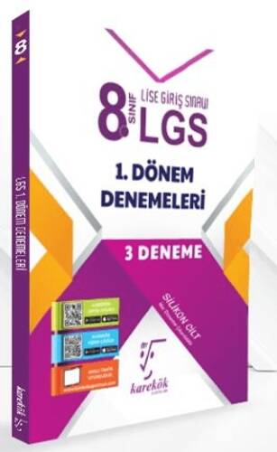 8.Sınıf LGS 1.Dönem Denemeleri 3 Deneme - 1